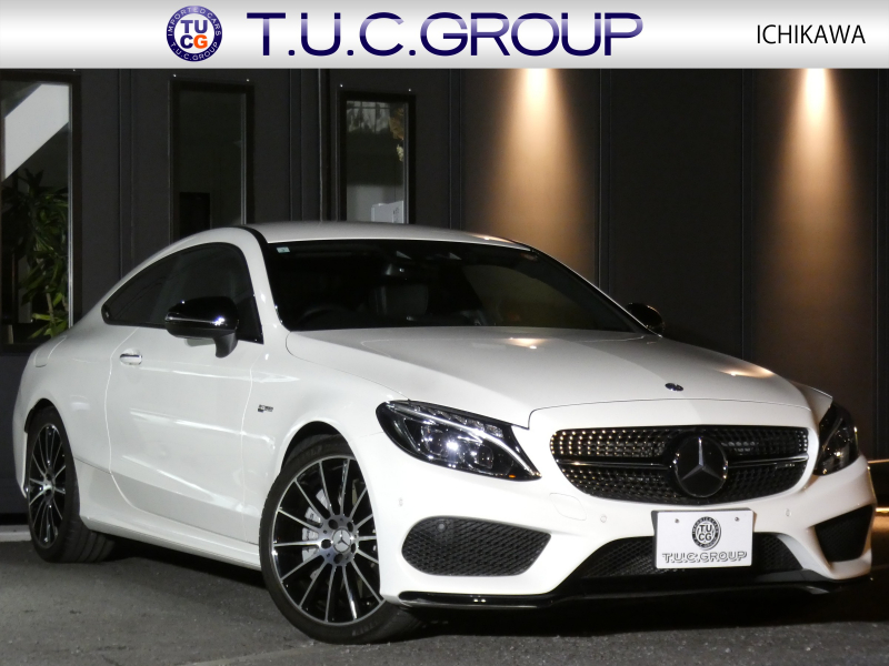 AMG Cクラス C43 4MATIC ｸｰﾍﾟ ﾚｰﾀﾞｰｾｰﾌﾃｨPKG　9速AT AMGｴｱﾛ&19ｲﾝﾁｱﾙﾐ 黒本革 HDDﾅﾋﾞ 地ﾃﾞｼﾞ ﾊﾞｯｸｶﾒﾗ Burmester ﾊﾟﾌｭｰﾑｱﾄﾏｲｻﾞｰ 純正ﾄﾞﾗﾚｺ 自動ﾄﾗﾝｸ/ﾌｯﾄOP ﾊﾟﾄﾞﾙｼﾌﾄ LEDﾍｯﾄﾞﾗｲﾄ/ｱﾀﾞﾌﾟﾃｨﾌﾞHB　2年保証付