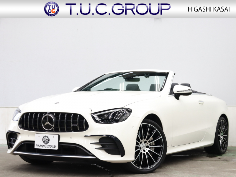 AMG Eクラス E53ｶﾌﾞﾘｵﾚ 4MATIC+ ｴｸｽｸﾙｰｼﾌﾞ& ﾚｰﾀﾞｰSP　後期ﾓﾃﾞﾙ ISG搭載  黒革 ﾍﾞﾝﾁﾚｰﾀｰ ｴｱｽｶｰﾌ ﾘﾗｸｾﾞｰｼｮﾝ機能 赤幌 ﾅﾋﾞTV CarPlay ﾌﾞﾙﾒｽﾀｰS  HUD 360ｶﾒﾗ ﾜｲﾔﾚｽﾁｬｰｼﾞﾝｸﾞ AMGｴｱﾛ&20AW　2年保証
