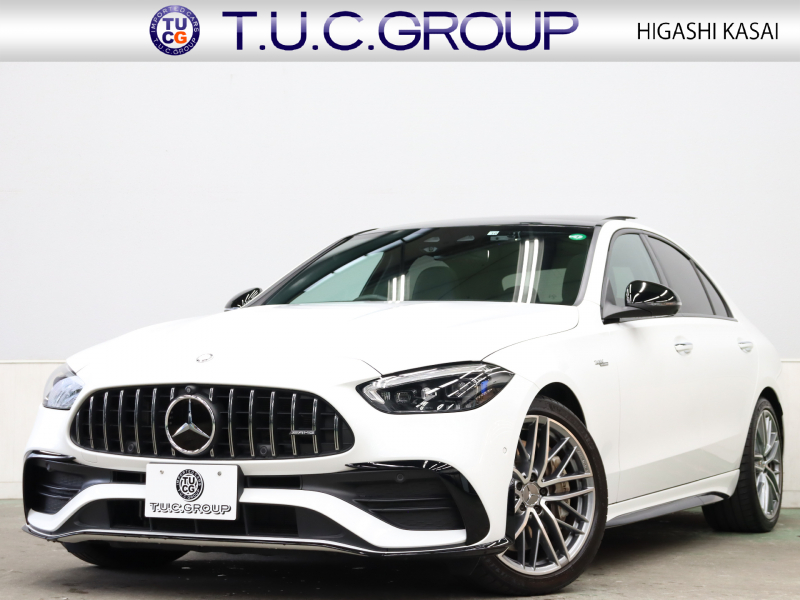 AMG Cクラス C43 4MATIC BSG搭載ﾓﾃﾞﾙ ﾚｰﾀﾞｰSP　現行ﾓﾃﾞﾙ 赤/黒革 ﾊﾟﾉﾗﾏSR ﾅﾋﾞTV ﾌﾞﾙﾒｽﾀｰS 360ｶﾒﾗ Carplay AndroidAuto LEDﾊｲﾊﾟﾌｫｰﾏﾝｽﾗｲﾄ AMGｻｽﾍﾟﾝｼｮﾝ AMGﾅｲﾄﾊﾟｯｹｰｼﾞ AMG強化ﾌﾞﾚｰｷ AMGﾘｱﾙﾊﾟﾌｫｰﾏﾝｽｻｳﾝﾄﾞ AMGｴｱﾛ&19AW 2年保証