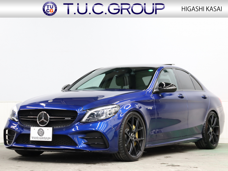 AMG Cクラス C43 4MATIC ｴｸｽｸﾙｰｼﾌﾞ&ﾚｰﾀﾞｰSP　後期 黒革 純正ﾅﾋﾞTV ﾌﾞﾙﾒｽﾀｰS HUD Bｶﾒﾗ 自動ﾄﾗﾝｸ&ﾌｯﾄﾄﾗﾝｸｵｰﾌﾟﾅｰ LEDﾍｯﾄﾞﾗｲﾄ AMGｴｱﾛ&19AW AMGｴｸﾞｿﾞｰｽﾄ　2年保証