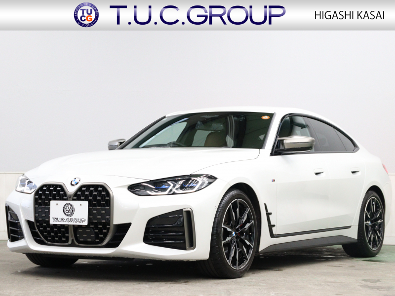 BMW 4シリーズ M440i xDrive ｸﾞﾗﾝｸｰﾍﾟ ｲﾉﾍﾞｰｼｮﾝ&ﾊｲﾗｲﾝPKG　ACC ｲﾝﾃﾘS ｺﾝﾌｫA 茶革 IdriveﾅﾋﾞTV 360ｶﾒﾗ harman/kardon ｱﾀﾞﾌﾟﾃｨﾌﾞMｻｽﾍﾟﾝｼｮﾝ Mｽﾎﾟｰﾂﾌﾞﾚｰｷ  MｴｱﾛﾀﾞｲﾅﾐｸｽPKG 専用M19ｲﾝﾁAW　2年保証付