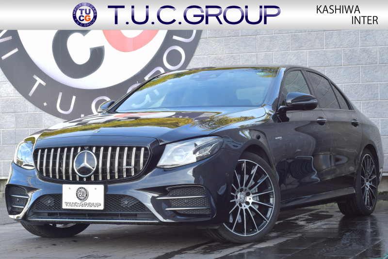 AMG Eクラス E43 4MATIC　ﾚｰﾀﾞｰｾｰﾌﾃｨPKG AMGｽﾀｲﾘﾝｸﾞPKG ｴｱﾊﾞﾗﾝｽPKG ﾊﾟﾉﾗﾏSR ｷｰﾚｽGO 黒ﾅｯﾊﾟ革 ｼｰﾄﾋｰﾀｰ 純正ﾅﾋﾞ地ﾃﾞｼﾞ 360°ｶﾒﾗ Burmesterｻﾗｳﾝﾄﾞ Applecarplay Android Auto 電動Rｹﾞｰﾄ HUD PTS AMG20ｲﾝﾁAW　2年保証