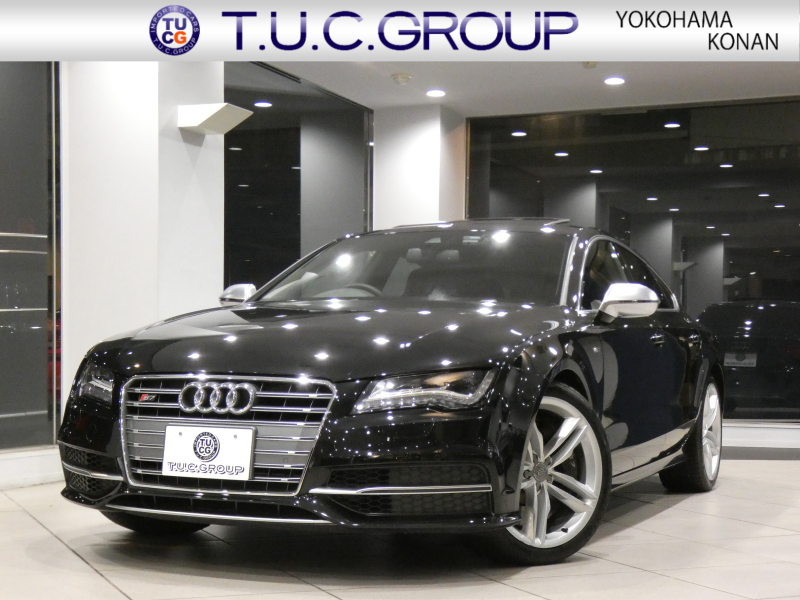 アウディ S7 S7ｽﾎﾟｰﾂﾊﾞｯｸ　☆1ｵｰﾅｰ ADVｷｰ 黒革 全席ﾋｰﾀｰ ｻﾝﾙｰﾌ MMIﾅﾋﾞ BOSE Bｶﾒﾗ PDC ﾘｱ独立AC LEDﾗｲﾄ 専用ｴｸｽﾃﾘｱ&20AW 420ps　2年保証