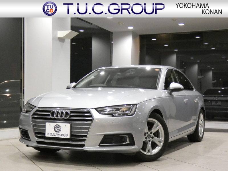 アウディ A4 A4 2.0TFSIｽﾎﾟｰﾂ ﾗｸﾞｼﾞｭｱﾘｰ&ｱｼｽﾀﾝｽPKG　ADVｷｰ 追ACC ﾚｰﾝ&ｻｲﾄﾞｱｼｽﾄ 黒革 ﾋｰﾀｰ MMIﾅﾋﾞ ﾊﾞｰﾁｬﾙCP 全周囲ｶﾒﾗ PDC ☆ﾏﾄﾘｸｽLED LEDｲﾝﾃﾘｱﾗｲﾄ　2年保証