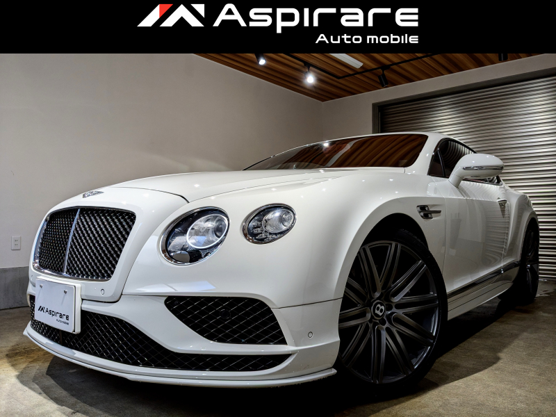 ベントレー コンチネンタル GT GT スピード 4WD　マリナーPKG　ダイヤモンドレッドレザーシート　シートヒーター　OP21インチアルミホイール　左ハンドル　正規ディーラー車　