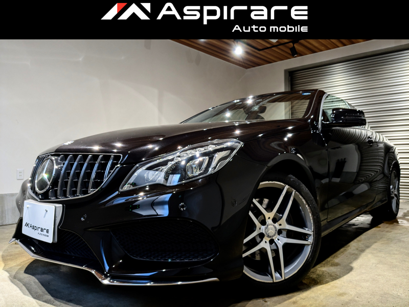 メルセデスベンツ Eクラス E250カブリオレ　AMGスポーツPKG　コンフォートパッケージ　レーダーセーフティPKG　パナメリカーナグリル　ブラックレザー　ナビTV　全方位カメラ　ドラレコ