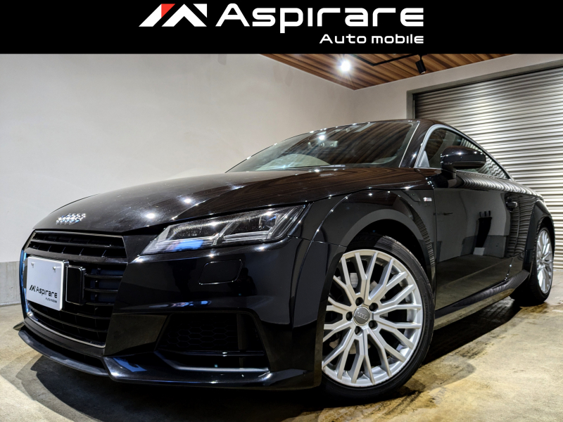 アウディ TTクーペ 2．0TFSI　Sラインパッケージ　バーチャルコックピット　マトリクスLEDヘッドライト　カーナビ　フルセグTV　リアカメラ　18インチアルミホイール