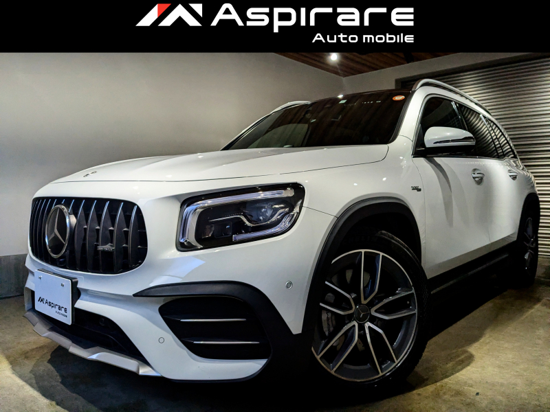 AMG GLB GLB35 4M AMGアドバンスドパッケージ　AMGパフォーマンスパッケージ　パノラマサンルーフ　レッド×ブラックレザー　シートヒーター　ナビTV　全方位カメラ