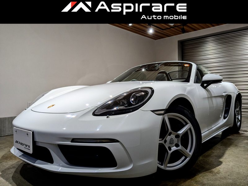 ポルシェ 718 ボクスター 2.0PDK　赤幌　BOSEサウンドシステム　アゲートグレーレザーインテリア　ベンチレーション＆シートヒーター　クルーズコントロール　　