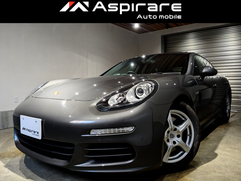 ポルシェ パナメーラ 3．6　V6　 サンルーフ　ブラックレザーシート　全席シートヒーター　メモリー付きパワーシート　ポルシェエントリードライブ　ナビTV　リアカメラ　ワンオーナー