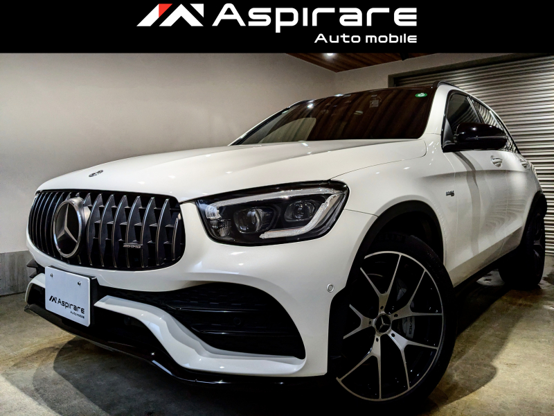 AMG GLC GLC43 マチック　レザーエクスクルーシブPKG　パノラマガラスサンルーフ　ヘッドアップディスプレイ　HDDナビTV　360カメラシステム　ブルメスターサウンドシステム