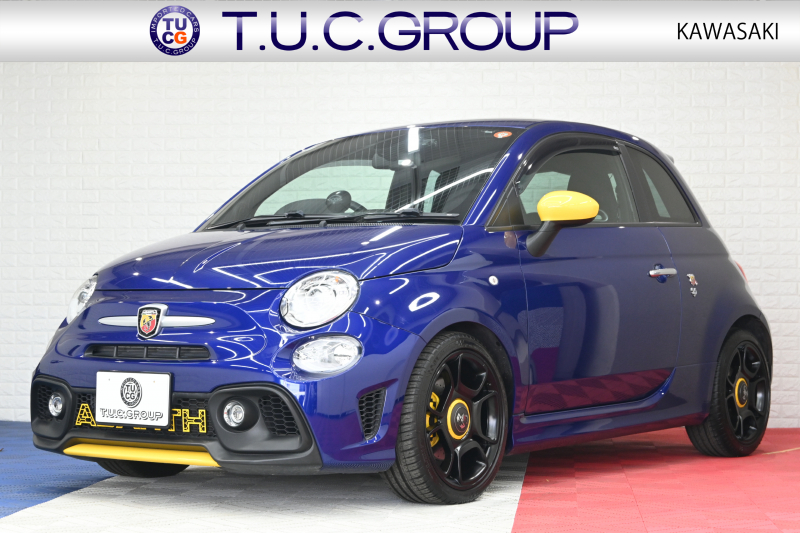 アバルト 595 ﾋﾟｽﾀ　146台限定 1ｵﾅ 専用ﾎﾞﾃﾞｨｶﾗｰ ﾚｺﾓﾝ KONI製ﾘｱｼｮｯｸ 純正ﾀｯﾁｽｸﾘｰﾝ Carplay ｲｴﾛｰｱｸｾﾝﾄ付Fﾊﾞﾝﾊﾟｰ S&Rｽｶｰﾄ HID　2年保証付