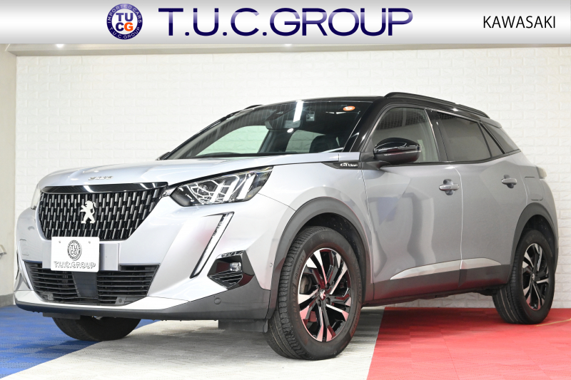 プジョー 2008 GTﾗｲﾝ　Pｽﾀ ACC ECO ﾊｰﾌ革 ﾊﾟﾉﾗﾏSR 純正ﾀｯﾁｽｸﾘｰﾝ ﾅﾋﾞTV CarPlay Bｶﾒﾗ 純正17ｲﾝﾁAW LEDﾗｲﾄ　2年保証付