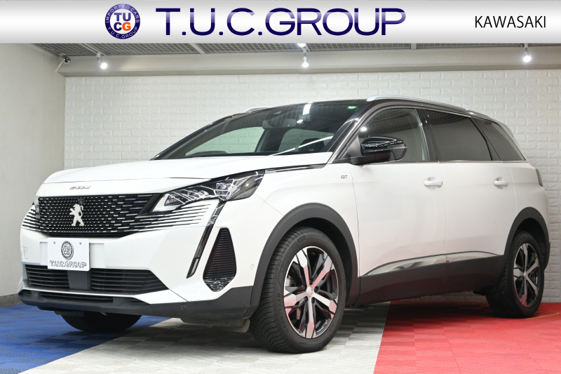 プジョー 5008 GT ﾚｻﾞｰPKG　後期ﾓﾃﾞﾙ 1ｵｰﾅｰ ACC LKA 黒革 ﾊﾟﾉﾗﾏSR 純正ﾅﾋﾞTV 360ﾋﾞｼﾞｮﾝ CarPlay 前後ｺｰﾅｰｾﾝｻｰ 純正18ｲﾝﾁAW LEDﾗｲﾄ　2年保証付