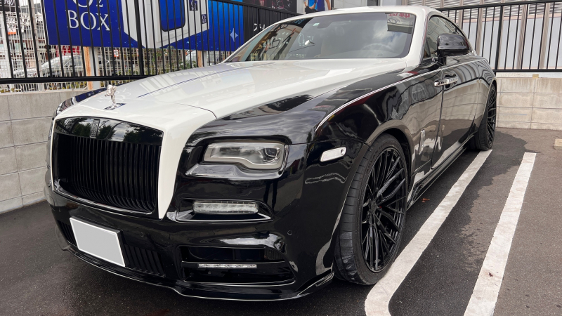 ロールスロイス レイス 黒/白 ツートン　スターライト　社外エアロ/AW ※純正品あり