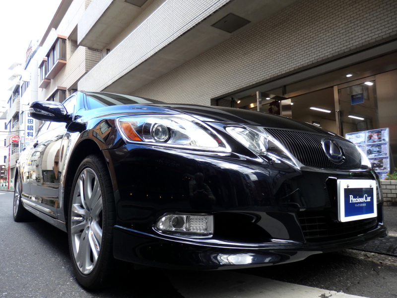 レクサス GSハイブリッド 190System 450h  Version-I CVT DarkBlue Beigeleather-Interior SunRoof Built-inGarage