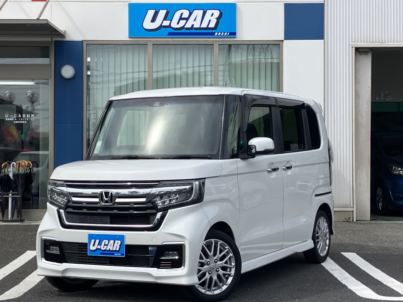 ホンダ N-BOX カスタム　L　ターボ　純正ナビ　バックカメラ　ドライブレコーダー　ETC