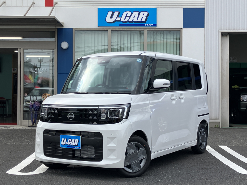 日産 ルークス X　届出済未使用車・Dオーディオ・インフォテイメント・ドラレコ・アラビュー・ETC2.0・パワスラ・LED・フルセグTV・快適パック