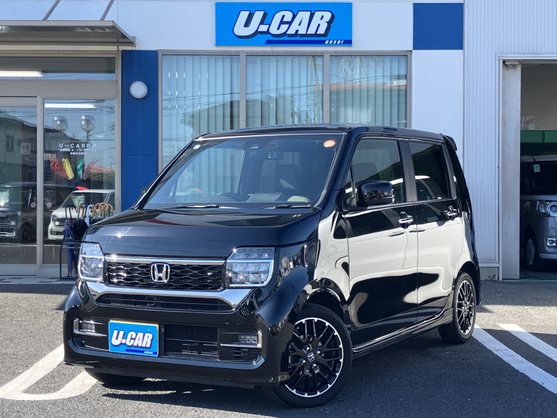 ホンダ N-WGN カスタムL　ターボ　ナビ・Bカメラ・ETC・前後ドラレコ・フルセグ・スマートキー・クルコン・シートヒーター・禁煙車