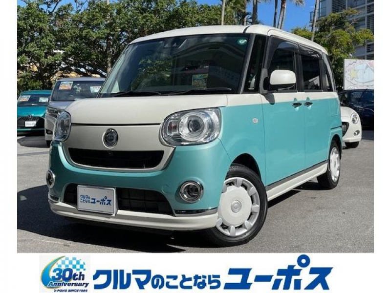 ダイハツ ムーブキャンバス G メイクアップリミテッド SAIII OP5年保証対象車 純正SDフルセグナビ ステアスイッチ スマートアシスト