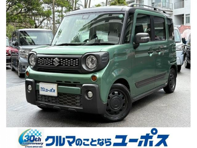 スズキ スペーシアギア ハイブリッドXZターボ　OP5年保証対象車　両側パワースライドドア　Pioneerナビ　バックモニター　前後ドラレコ