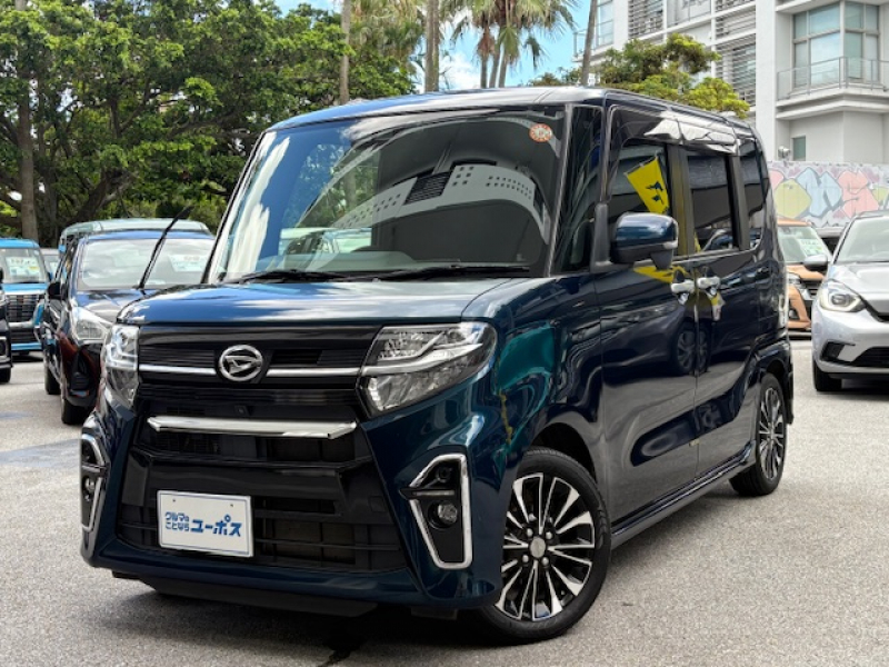 ダイハツ タントカスタム カスタムRSセレクション　OP5年保証対象車　スマートアシスト　パノラミックビューモニター　コーナーセンサー　8インチナビ　
