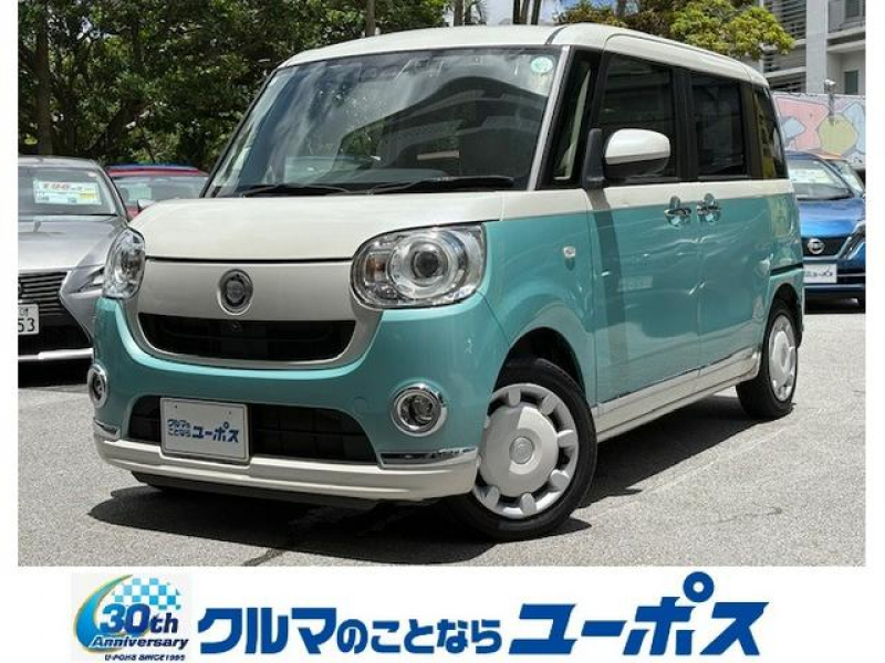 ダイハツ ムーブキャンバス GメイクアップVS SAⅢ　OP10年保証対象車　アラウンドビューモニター　ETC　両側パワースライドドア　シートヒーター