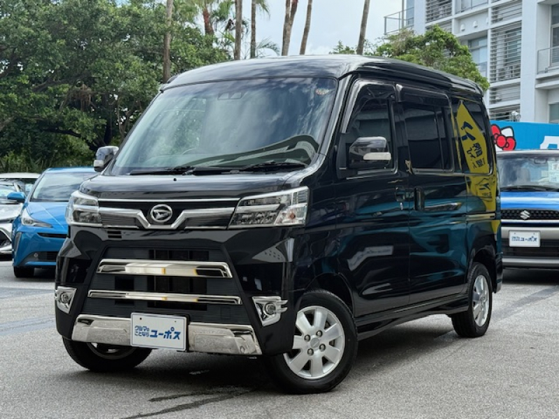 ダイハツ アトレーワゴン カスタムRSリミテッドⅢOP5年保証対象車　Strada9インチナビ　パワースライドドア　前後ドライブレコーダー　ETC