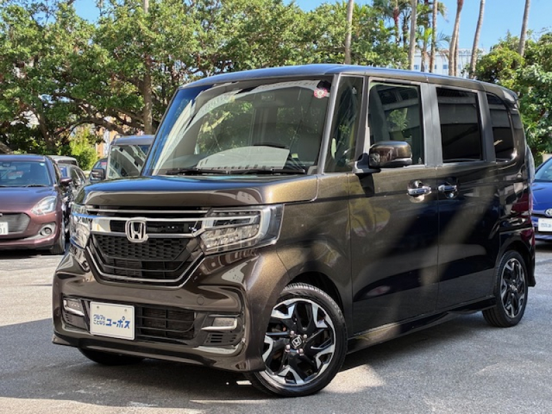 ホンダ N-BOX カスタムG・EXターボホンダセンシング　OP5年保証対象車　Strada9インチナビ　両側パワースライドドア　ドラレコ　ETC