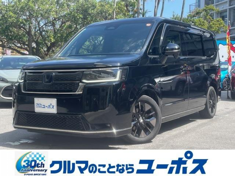 ホンダ ステップワゴン e：HEVスパーダ　OP10年保証対象車　両側パワースライドドア　純正9インチナビ　パワーバックドア　クリアランスソナー　ETC