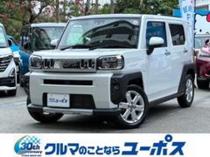 ダイハツ タフト Gクロムベンチャー　OP5年保証対象車　スカイフィールトップ　社外ナビ　バックカメラ　シートヒーター