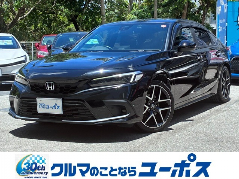 ホンダ シビック ハッチバック　LX　OP10年保証対象車　純正ナビ　バックモニター　クリアランスソナー　ドラレコ　ETC　BSM