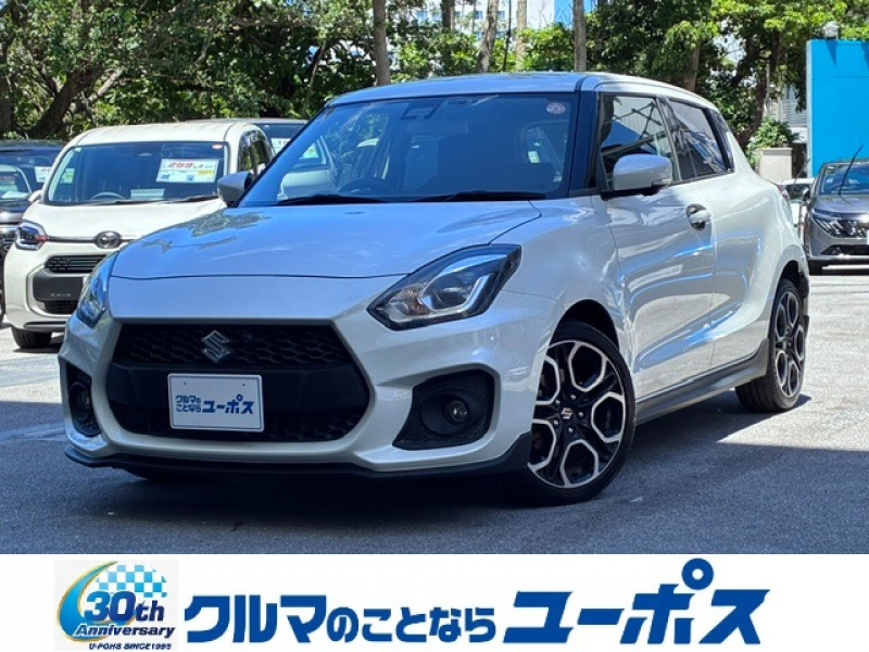 スズキ スイフトスポーツ OP10年保証対象　純正8インチナビ　全方位カメラ　LEDヘッドライト　前後ドラレコ　純正AW　