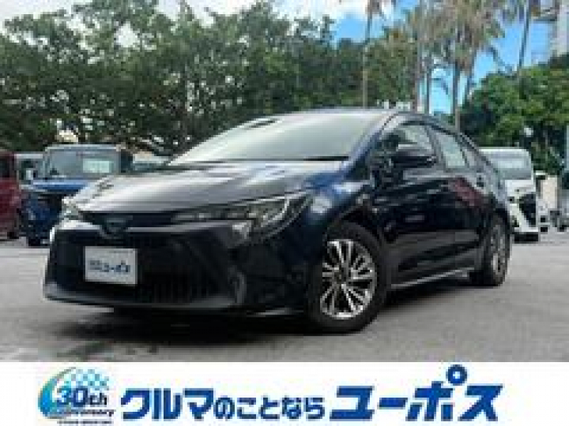 トヨタ カローラ ハイブリッドG-X　OP5年保証対象車　純正ナビ　バックカメラ　モデリスタアルミホイール　コーナーセンサー　ETC