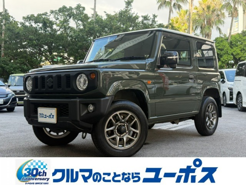 スズキ ジムニー XC　OP5年保証対象車　MT車　純正ナビ（CD・DVD・TV・BT）バックカメラ　フルセグTV　ETC　シートヒーター　スペアキー