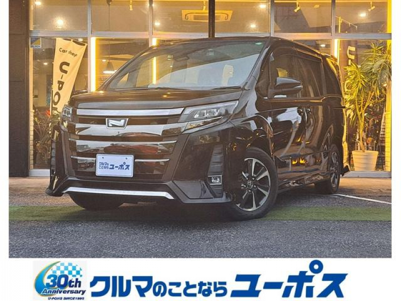 トヨタ ノア Si　OP10年保証対象車　純正9インチナビ　社外マフラー　両側パワースライドドア　オートLEDライト