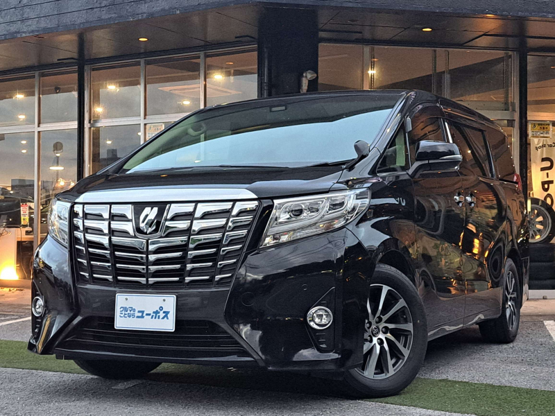 トヨタ アルファード G　OP5年保証対象車　電動パーキング　オートLEDヘッドライト　純正SDナビ　両側パワースライドドア