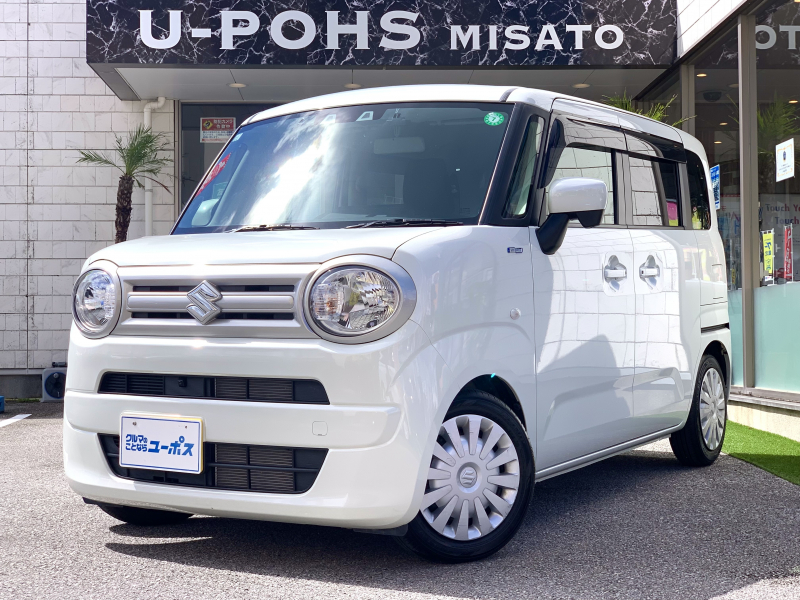 スズキ ワゴンRスマイル ハイブリッドS　OP10年保証対象車　純正9インチナビ　バックカメラ　両側パワースライドドア　コーナーセンサー　