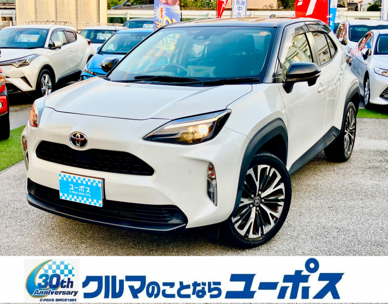 トヨタ ヤリスクロス G　OP5年保証対象車　ワンオーナー車　レーダークルーズコントロール　レーンキーピングアシスト　クリアランスソナー　純正18インチアルミホイール　ビルトインETC車載器　バックカメラ　フルセグTV