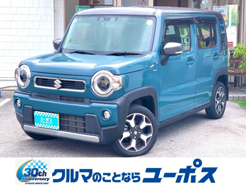 スズキ ハスラー ハイブリッドXターボ　OP5年保証対象車　コーナーセンサー　スズキセーフティー　シートヒーター　オートハイビーム　LEDヘッドライト　フォグライト　レーダークルーズコントロール　ステアスイッチ　パドルシフト　シートリフター