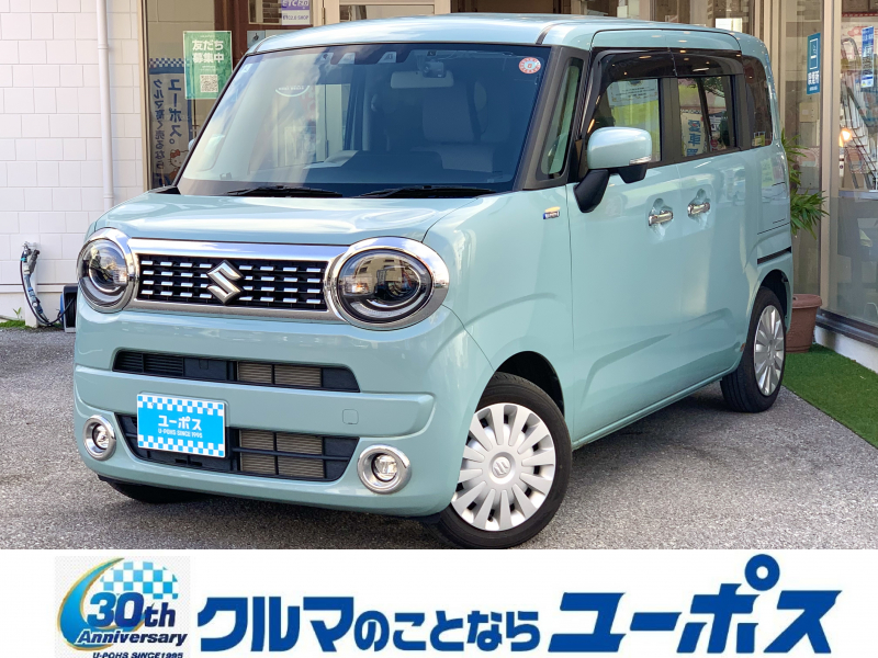 スズキ ワゴンRスマイル ハイブリッドX 　OP10年保証対象車　社外ナビ　スズキセーフティ　コーナーセンサー　LEDヘッドライト　ETC