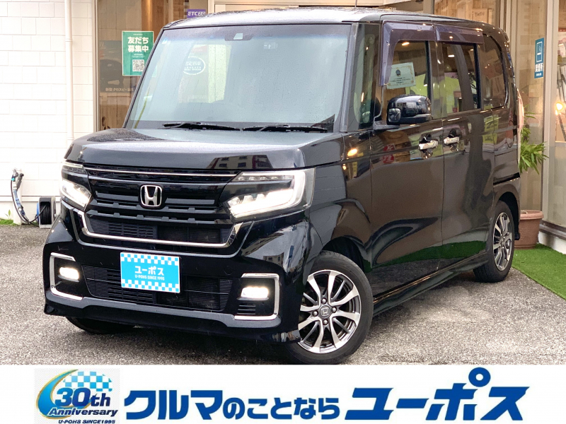 ホンダ N-BOX カスタムL　OP5年保証対象車　ホンダセンシング　パワースライドドア　純正14インチアルミ　純正ナビ　ETC