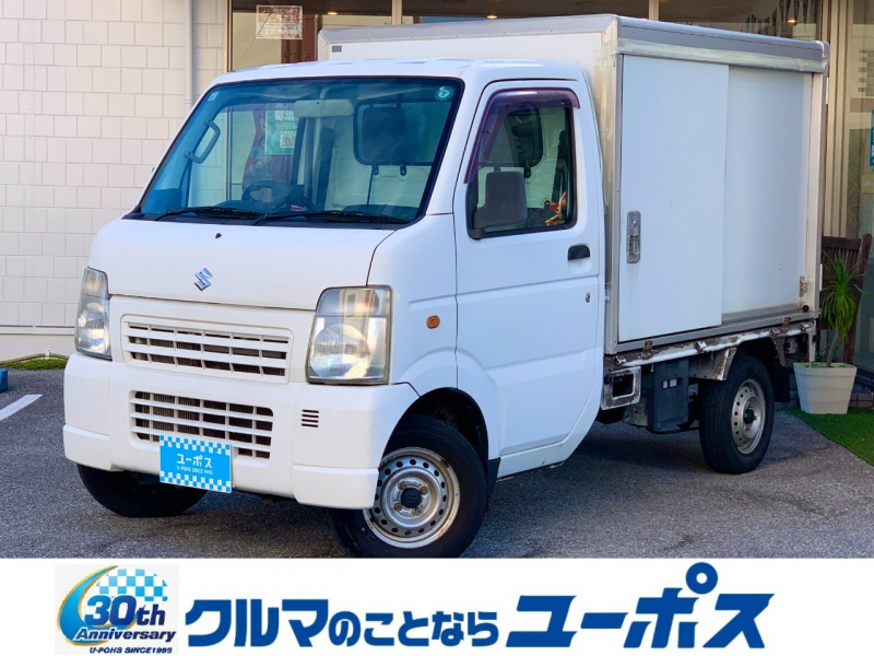 スズキ キャリイ KC　保冷仕様バン　AT車　車検2年込み　バックモニター　県内買取直販　ライトレベライザー　ラジオ　ドアバイザー　スペアキー　取扱説明書　エアバック　スペアタイヤ　シガーソケット