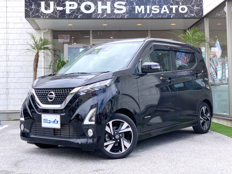 日産 デイズ ハイウェイスターG ターボ OP10年保証対象車 ワンオーナー 純正9インチナビ 全周囲カメラ ドライブレコーダー 660cc