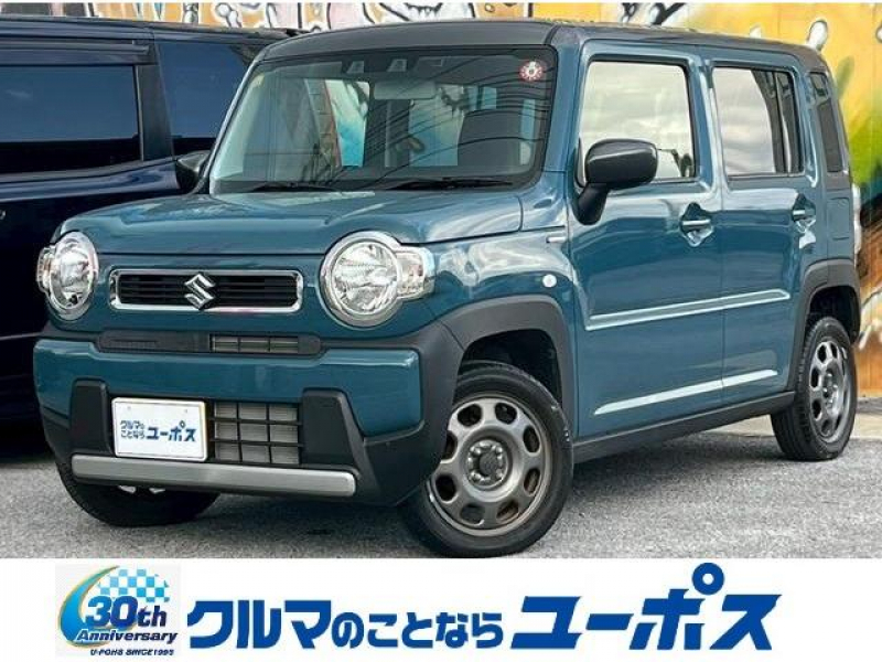 スズキ ハスラー ハイブリッドG　OP10年保証対象車両　スズキセーフティーセンス　クリアランスソナー　シートヒーター　アイドリングストップ　ステアリングスイッチ　オーディオレス　ETC