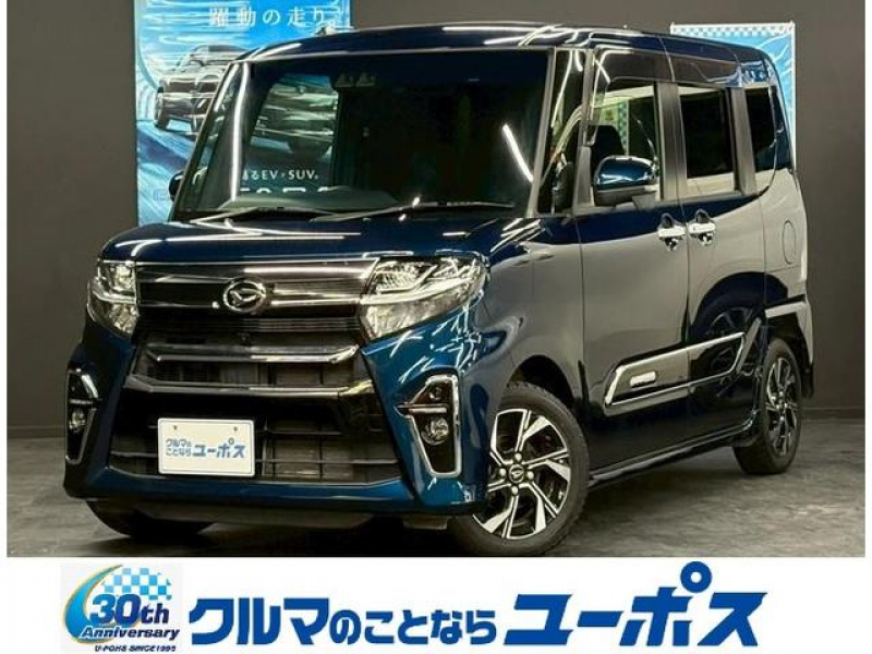 ダイハツ タント カスタムXS　セレクション　OP10年保証対象車　クリアランスソナー　ハーフレザーシート　両側パワースライドドア　シートヒーター