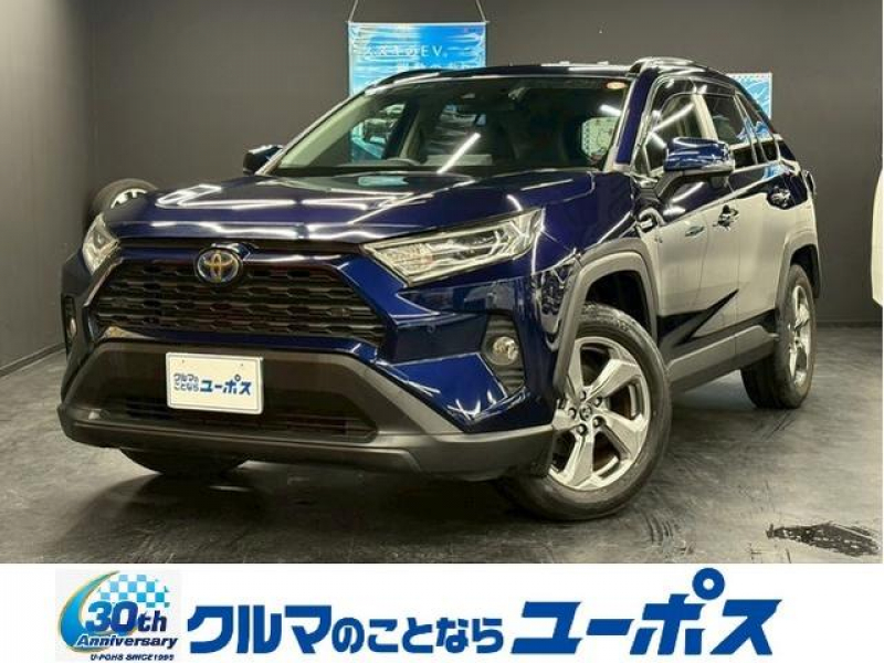 トヨタ RAV4 ハイブリッドX　OP10年保証対象車　コーナーセンサー　ドラレコ　ETC　純正SDナビ　フルセグTV　スペアキー