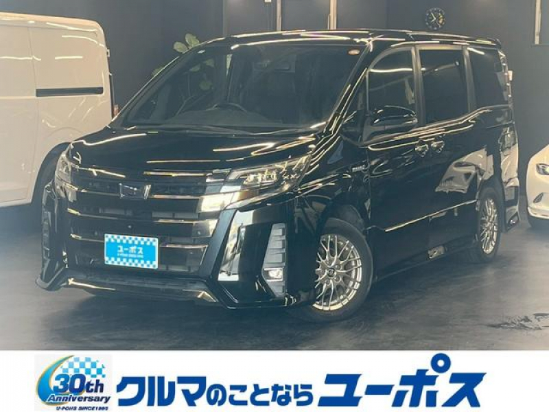 トヨタ ノア ハイブリッドSi　ダブルバイビー　OP5年保証対象車両　フリップダウンモニター　純正SDナビ　バックモニター　HDMI　両側パワースライドドア　クルーズコントロール　イージークローザー　ダブルエアコン　トヨタセーフティーセンス　ETC