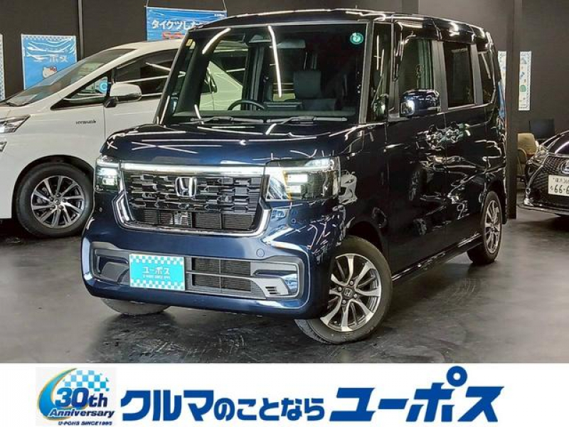 ホンダ N-BOX カスタム　ベースグレード　OP10年保証対象車両　純正9インチナビ　バックモニター　ホンダセンシング　両側パワースライドドア　ETC　オートホールド　クルーズコントロール　クリアランスソナー　Apple　CarPlay