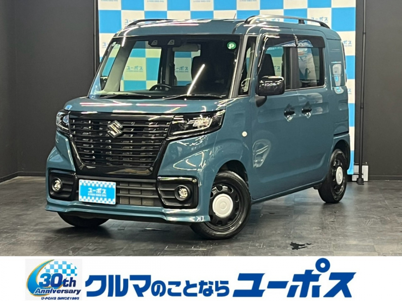 スズキ スペーシアベース XF　OP10年保証対象車両　8インチナビ　バックモニター　アイドリングストップ　クルーズコントロール　クリアランスソナー　シートヒーター　パワースライドドア　プッシュスタート　ルーフレール